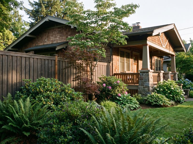 Dark Wood Board-and-Batten Privacy Fence