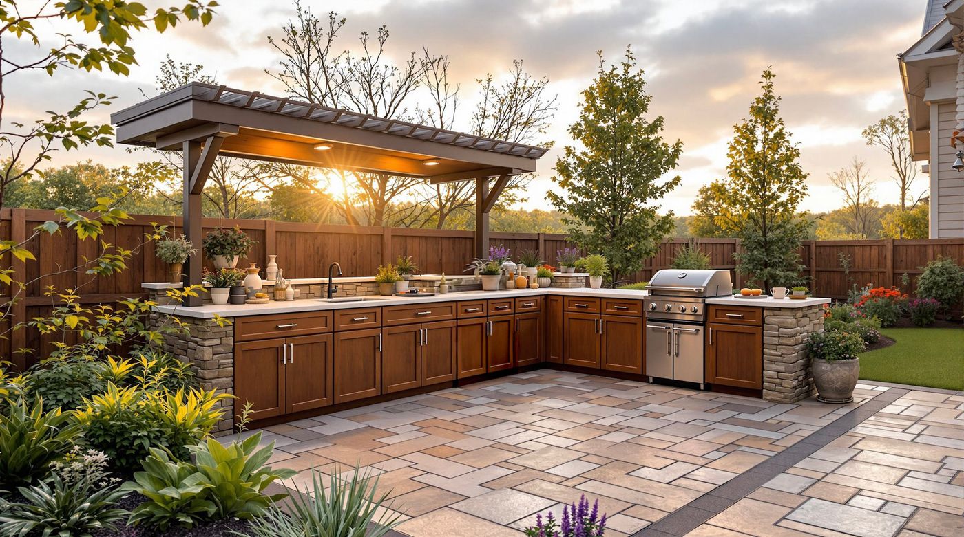 Stone Kitchen Bar at Golden Hour