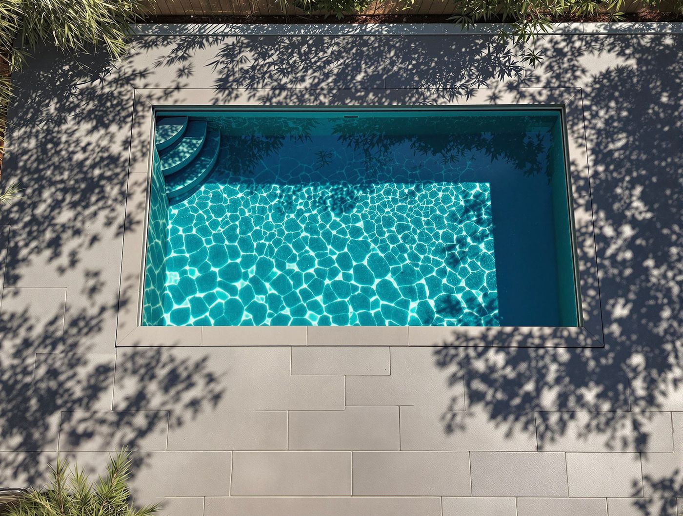 Sunken Pool Viewed from Above
