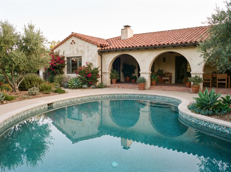 Kidney Pool Bordered by Spanish Arches