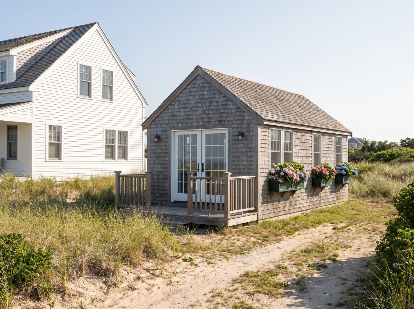 Cedar Shingle Guest Cottage with Deck